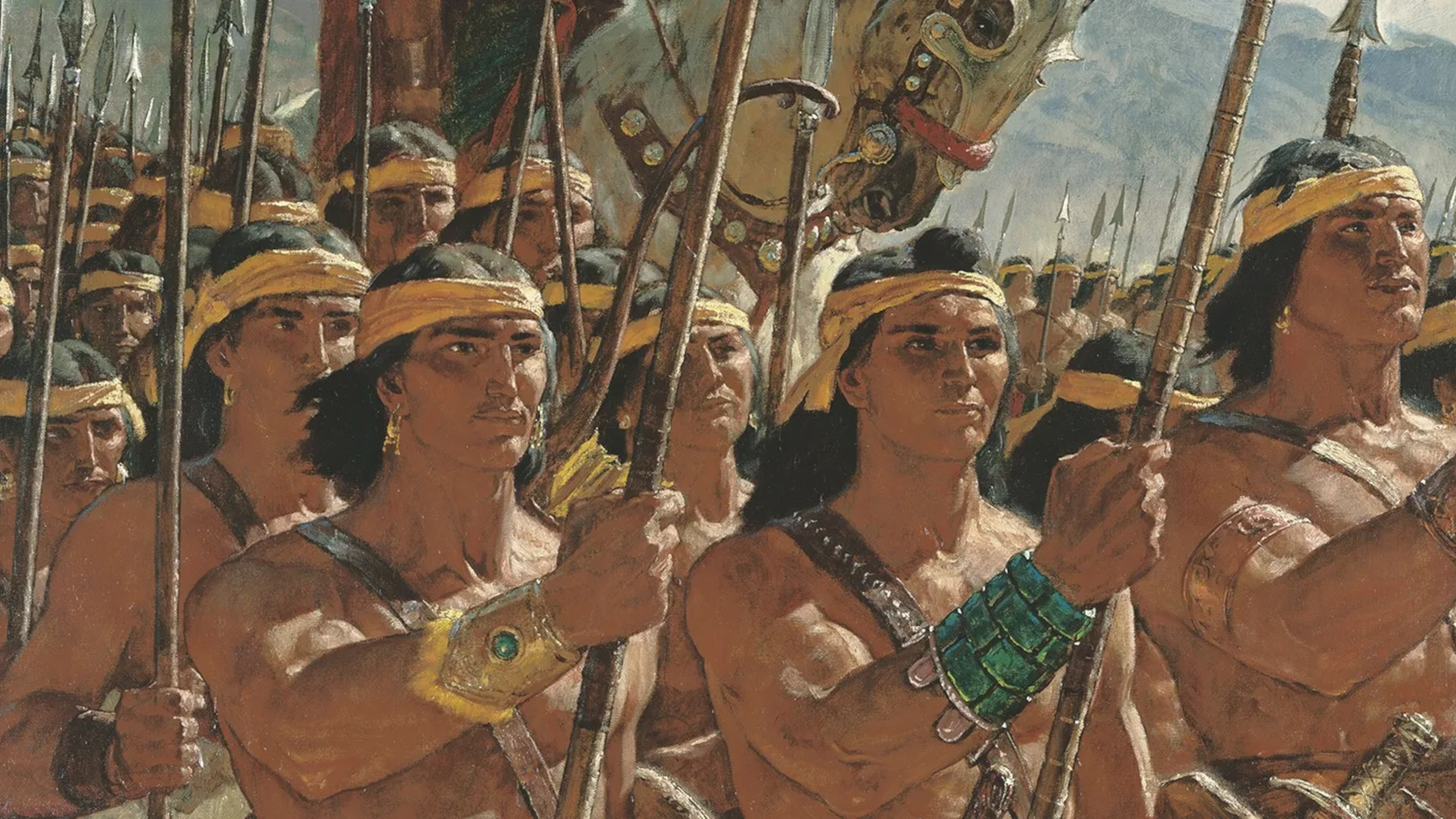 “Two Thousand Young Warriors,” by Arnold Friberg