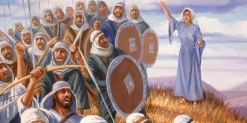 Illustration of Deborah leading Israel’s armies, © Lifeway Collection/licensed from goodsalt.com. Image via Church of Jesus Christ.